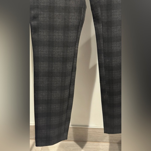 Hilary Radley Black & Gray Plaid Pants Size M - Picture 9 of 16